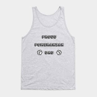 Proud Pomeranian Dad Tank Top